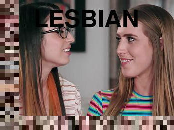 after long day Serena Blair and Cadence Lux decides to enjoy lesbian fuck