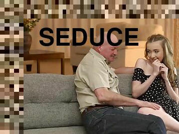 Dad talks a lot with Jessi then seduces her for hard sex