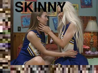 nasty and skinny Jill Kassidy likes to play all lesbian sex games