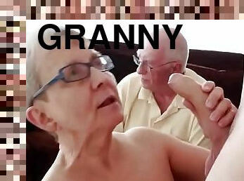 horny granny wants to show all her sexual skills to her young neighbor