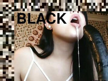 fellation-profonde, black, ejaculation, pute, webcam, sucer