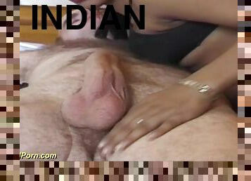 sweet desi indian teen enjoys her first interracial big cock fuck lesson with a horny sex tourist