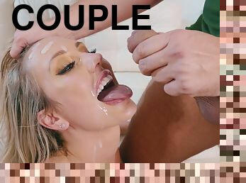 Christmas deep anal and pussy fuck with slutty Brett Rossi