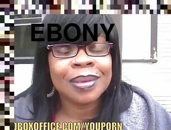 Ebony bbw Juicy loves friends husbands big black cock