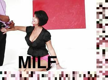 Shay Fox is a milf that sucks and fucks black cock at every chance that she gets.
