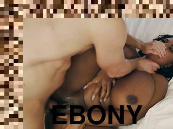 Ebony fatty Maserati XXX having her horny pussy penetrated deep