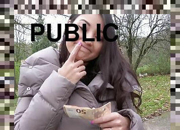 Public Agent - The Big Fat Present In The Woods 1 - Cristina Miller