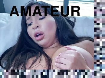 Big ass Latina in amateur pov hardcore with cum on face