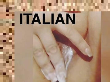 masturbaatio, orgasmi, amatööri, milf, pari, italialainen, tosielämää