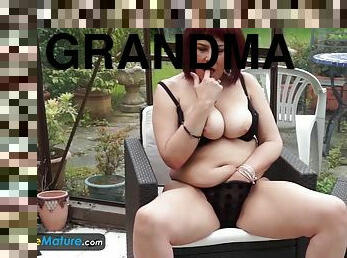 Hot grandmas compilation featuring mature women solo masturbation