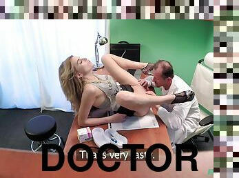 Tight Pussy Makes Doctor Cum Twice 1