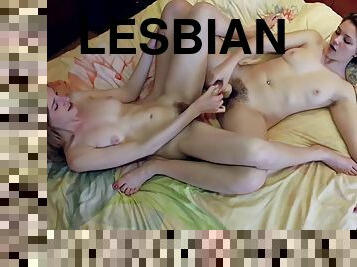 Lesbian with hairy pussy