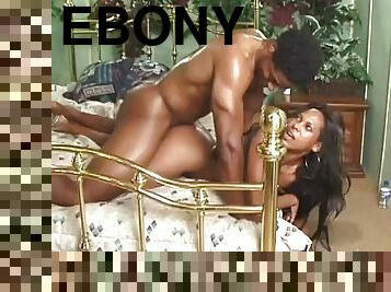 Ebony Brazil babe banged