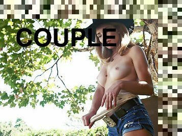 Raylin Ann is a hot cowgirl ready for an awesome cock riding game