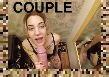 Mey Madness wants to feel a cock while in a changing room