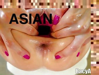 Dildos and cocks are all Asian ladies want up their holes