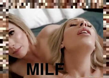 Gorgeous Cory Chase in MILF threesome pov video