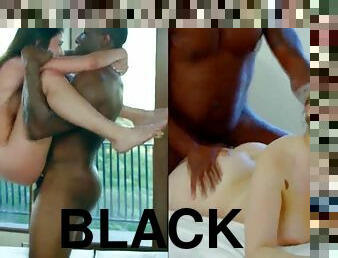 PAWGs Vs Petite Nymphos - BIG BLACK DICK Compilation