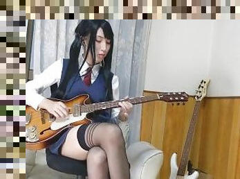 VA-11 Hall-A Jill cosplay guitar playng [Every Day Is Night]