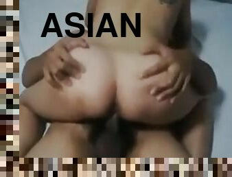 Asian, brunette, double-penetration