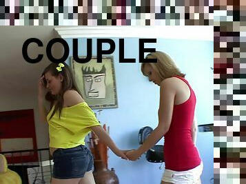 Ashlynn Leigh and Hayden Winters are a couple of nasty lesbians