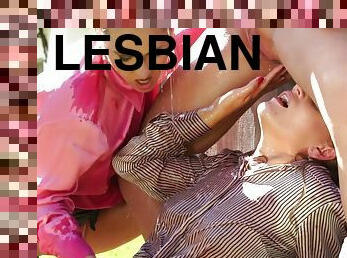 Zuzana Z and Kirsten Plan join a friend for a lesbian shag