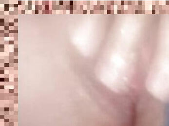 clitoris-bagian-atas-vagina-paling-sensitif, mastubasi, orgasme, vagina-pussy, latina, permainan-jari, cantik, vagina-vagina, seorang-diri, basah