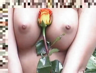 An Amazing Solo Scene With Hollie Winnard As She Plays With A Flower