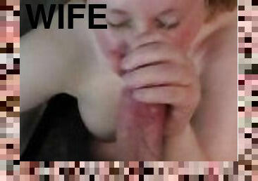 Wife Instantly Gets Huge Load On Her Face