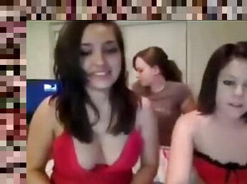 Naughty Teens Flashing Their Tit In An Amateur Video