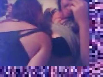 Passionate Kissing With Two Hot Lesbian Teens