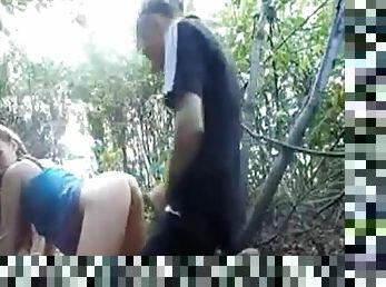 Teen Fucks In The Forest