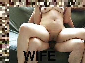 Exposing my horny wife on line