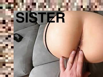 He tried Anal with his Big Ass Stepsister for the first time and he almost destroyed her