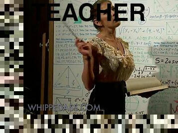 Kinky Maths Teacher Abusing a Student By Tying and Wrapping Her