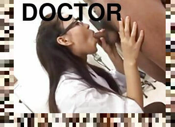 Sexy Doctor Sucks Small Dick