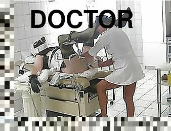 Kinky Doctor Shaving Her Sex Slave's Cock In Femdom Vid