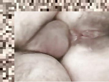 Close Up Of A Granny's Butthole As She Has Anal Sex