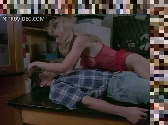 Bonerific Blonde MILF Jonelle Goddard Bangs a Nerd In Hot Red Lingerie