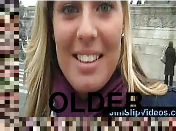 Older Guy Seduces a Gorgeous British Babe