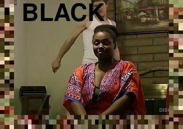 Black spanking