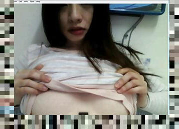 asian, webcam, jahat, solo