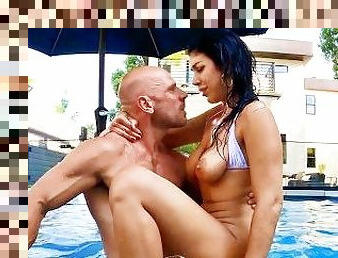 Johnny Sins - Incredible Pool Sex