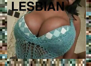 Lesbian bitches eating pussy and dildo fucking cunt and ass in threesome