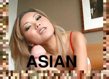 Horny Asian Sweetheart Treats A Big Cock A Deepthroat Face Fucking