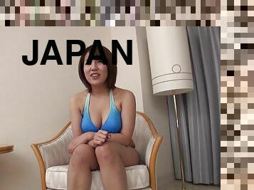 Immaculate Japanese milfgets a facial creampie after giving an orgasmic blowjob