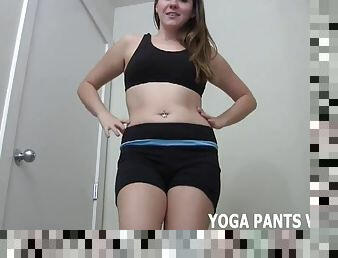 Boy, these yoga pants JOI leave a little imagination