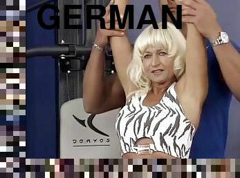 Sexual muscle training German mom