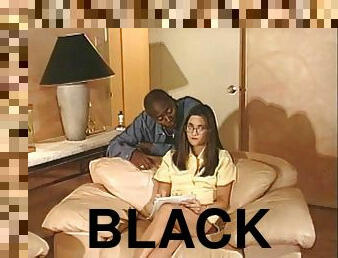 Stephanie Swift lets a black dude lick her nice pussy