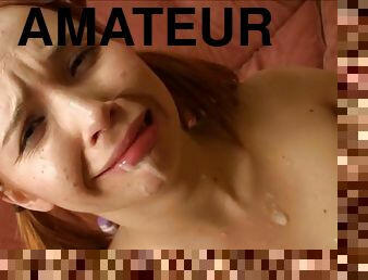 Amateur Cumshot and Swallow Compilation